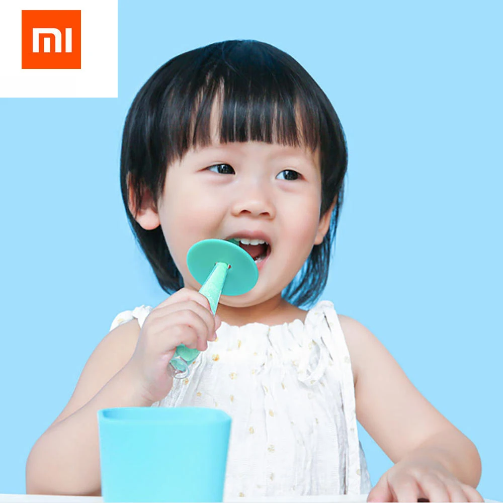 Оригинальная Силиконовая зубная щетка Xiaomi Kola Mama Baby 2 шт./компл. защита десен