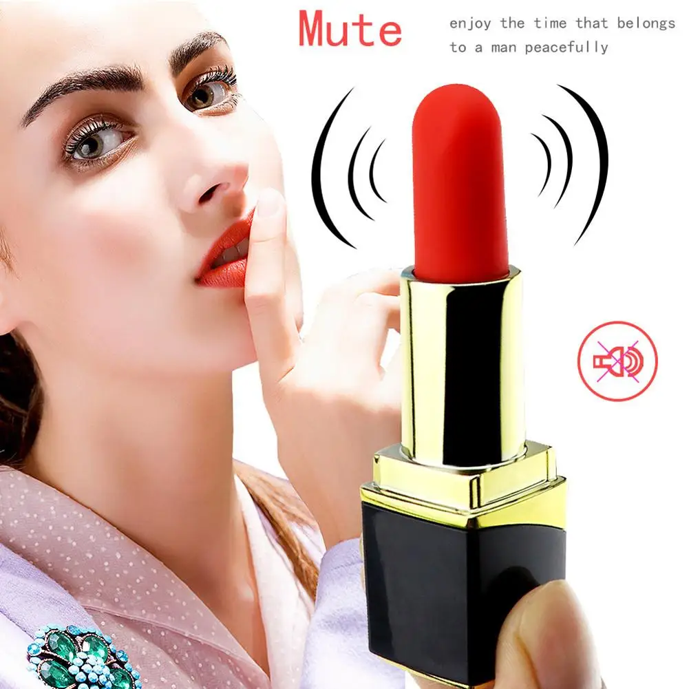 10 скоростей губная помада в виде пули мини вибратор для сосков массаж usb зарядка