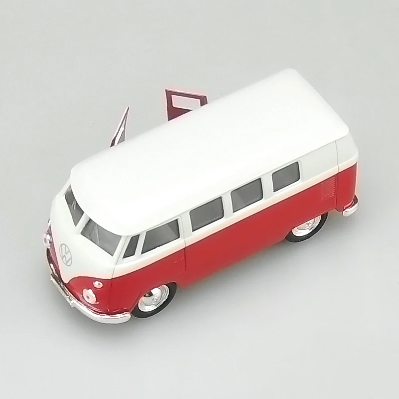 Высокая моделирования суперкар 1:36 Масштаб сплава отступить 1962 автобус T1 T2