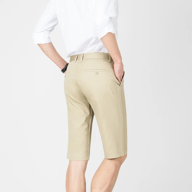Мужские Летние Шорты WOLF ZONE модные повседневные хлопковые дышащие шорты Slim Fit