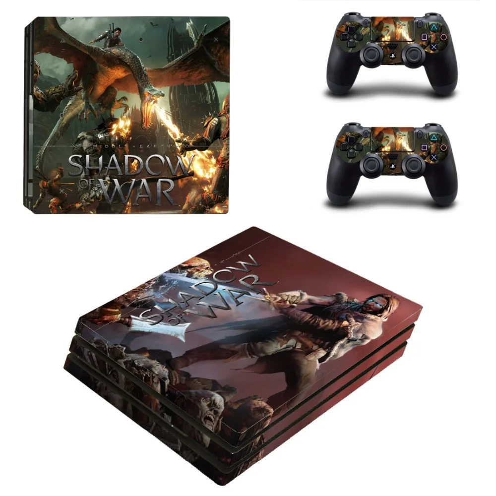 Виниловые наклейки для консоли PlayStation 4 и 2 контроллера PS4 Pro|Наклейки| |