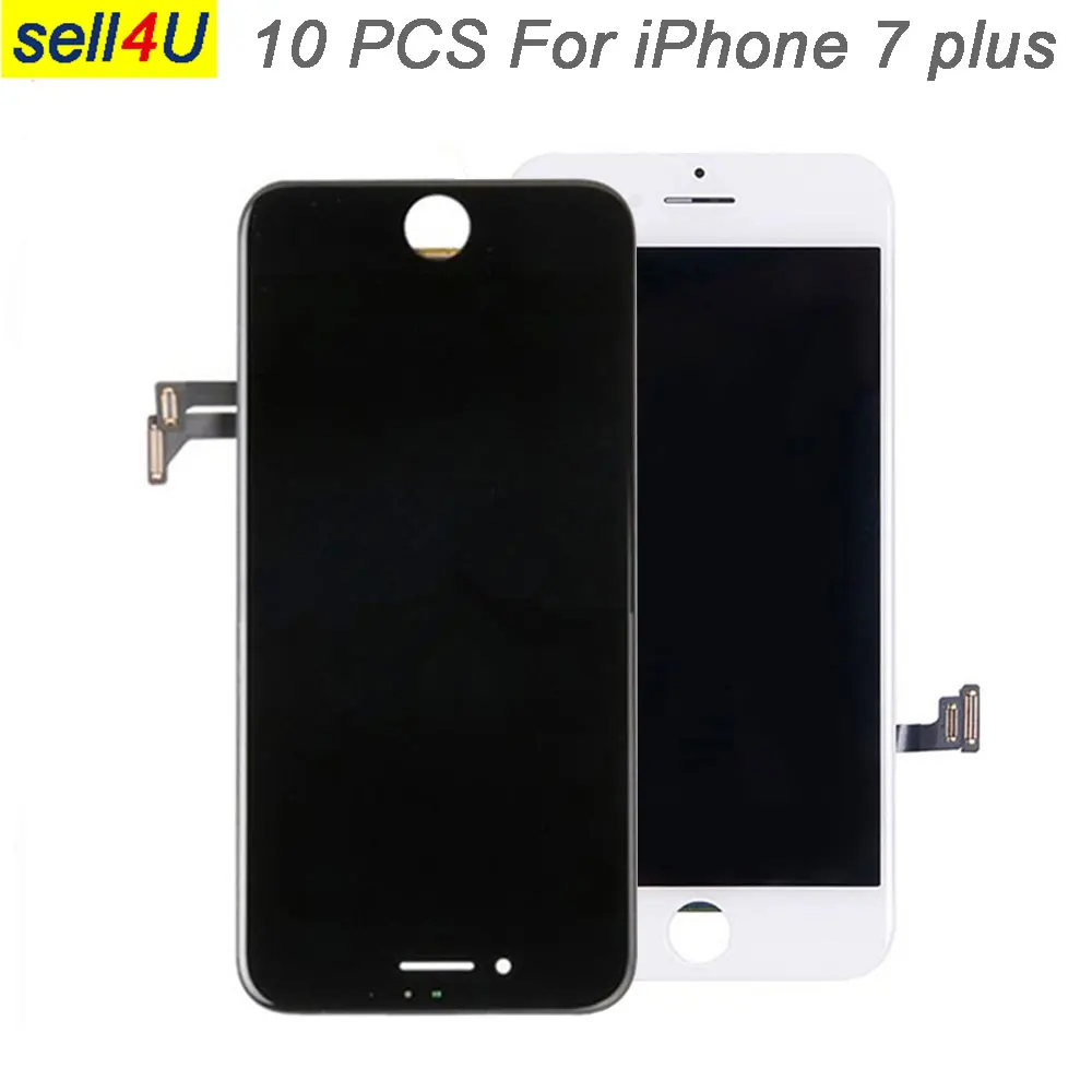 10 шт./лот для Apple iPhone 7 Plus Замена ЖК экрана дисплей с 3D сенсорной установка