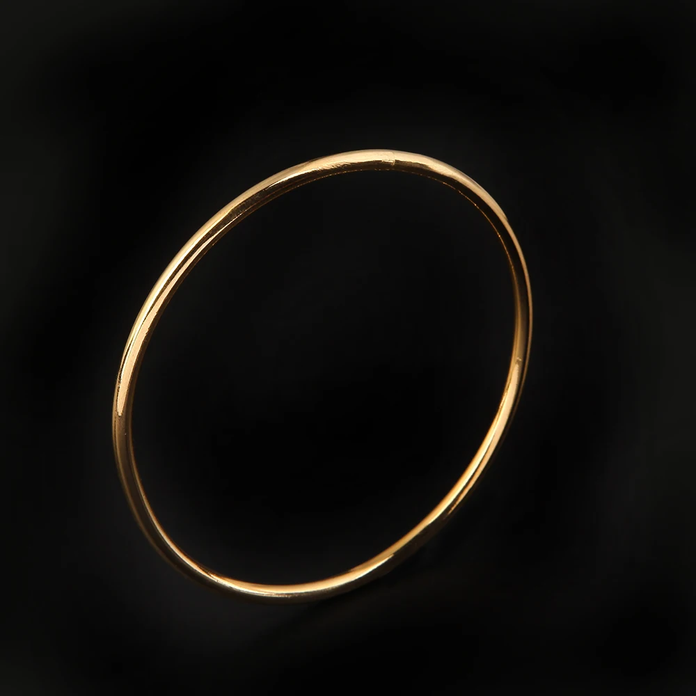 Новый Эфиопский круглый очаровательный женский простой браслет из Дубая для