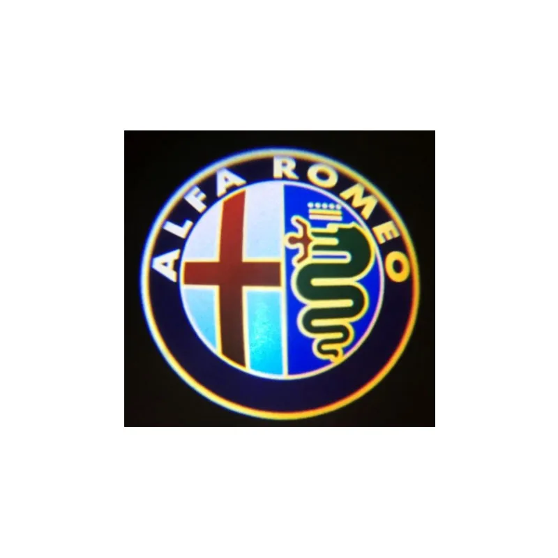 Новый модный светодиодный проектор логотипа для двери автомобиля Alfa Romeo Giulietta Mito