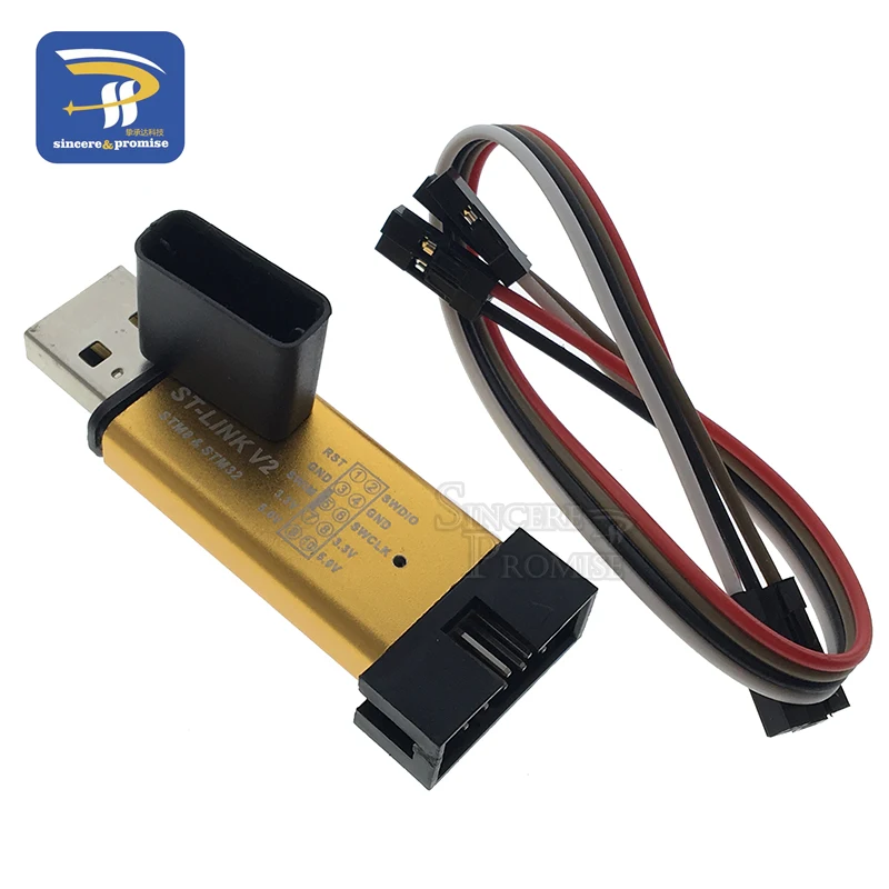 ST-Link V2 stlink mini STM8 STM32 ST LINK Simulator скачать Программирование с крышкой