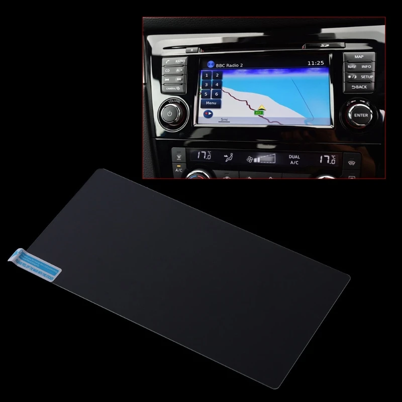 Автомобильная навигация с закаленным стеклом Экран протектор для Nissan Qashqai J11 X