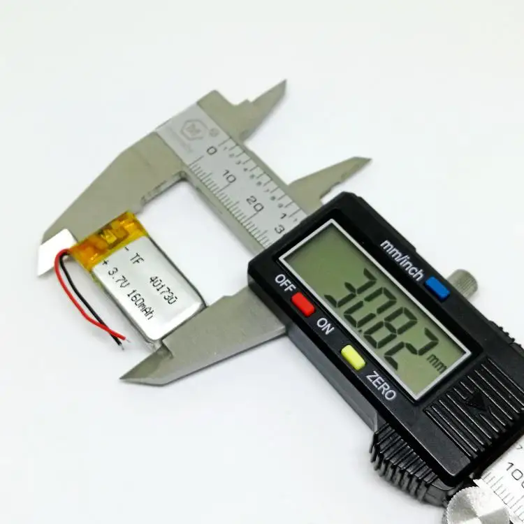 3 7 V полимерная литиевая батарея 401730 160mAh записывающая ручка камера MP3 Смарт часы
