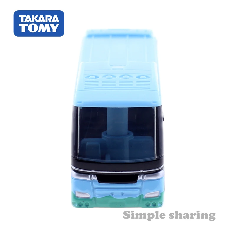 Takara Tomy TOMICA №29 thomasland междугороднего автобуса, модель комплект 1:156 литья под давлением забавные автобус игрушечный автомобиль популярные детские игрушки Коллекционные вещи