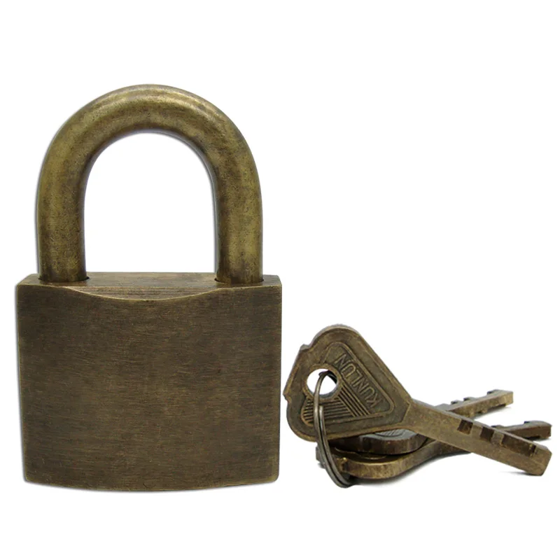 

1PC Vintage Brass Lock,High Brass Furniture Cabinet Door Locks,Furniture Hardware