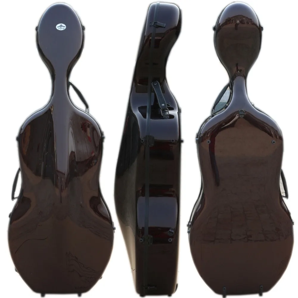 

Yinfente 4/4 Cello Case Carbon Fiber Domenico Montagnana model 3.9kg Strong Light Black Hard case