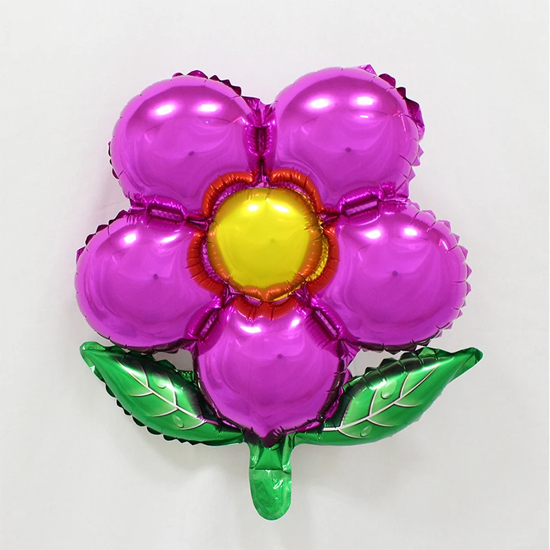 1 шт красочные цветы воздушный шарик из фольги в форме на свадьбу и день рождения