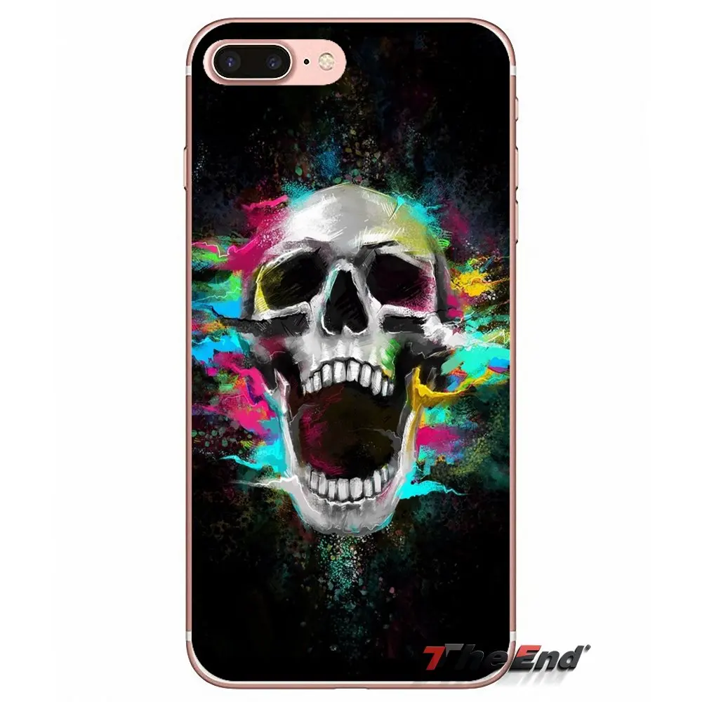 Чехол для мобильного телефона сумка горячая Распродажа Xiaomi Redmi 4 с черепами и