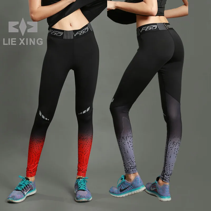 Новое поступление 2017 года Для женщин печати лодыжки Длина Кальсоны йоги