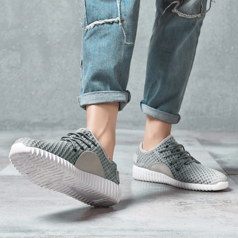 Shoes Man Sneakers New Casual Men Mesh Walking Feminino Zapatos | Обувь