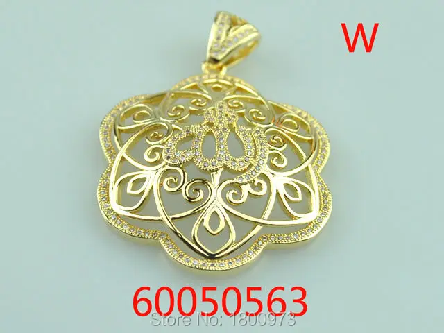 

Новый бренд Allah Charm подвеска с золотым наполнителем изысканные циркониевые исламские ювелирные изделия Ближний Восток арабский Кенийский э...
