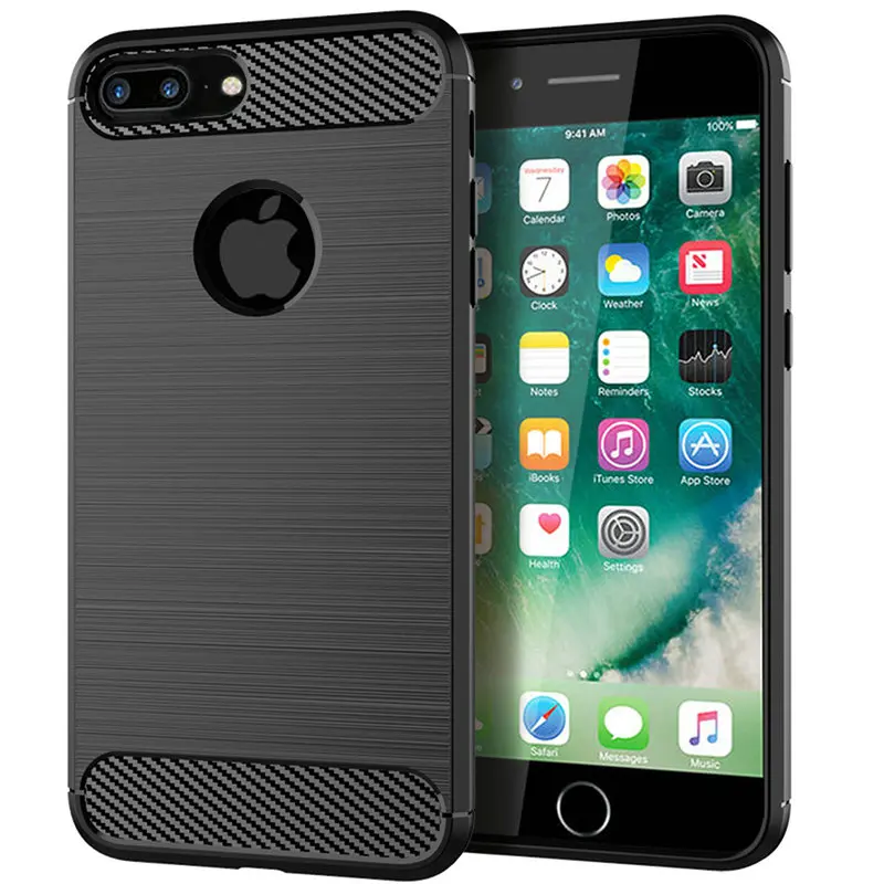 Для Apple iPhone 7 Plus силиконовые панцири бампер противоударный чехол телефонные чехлы