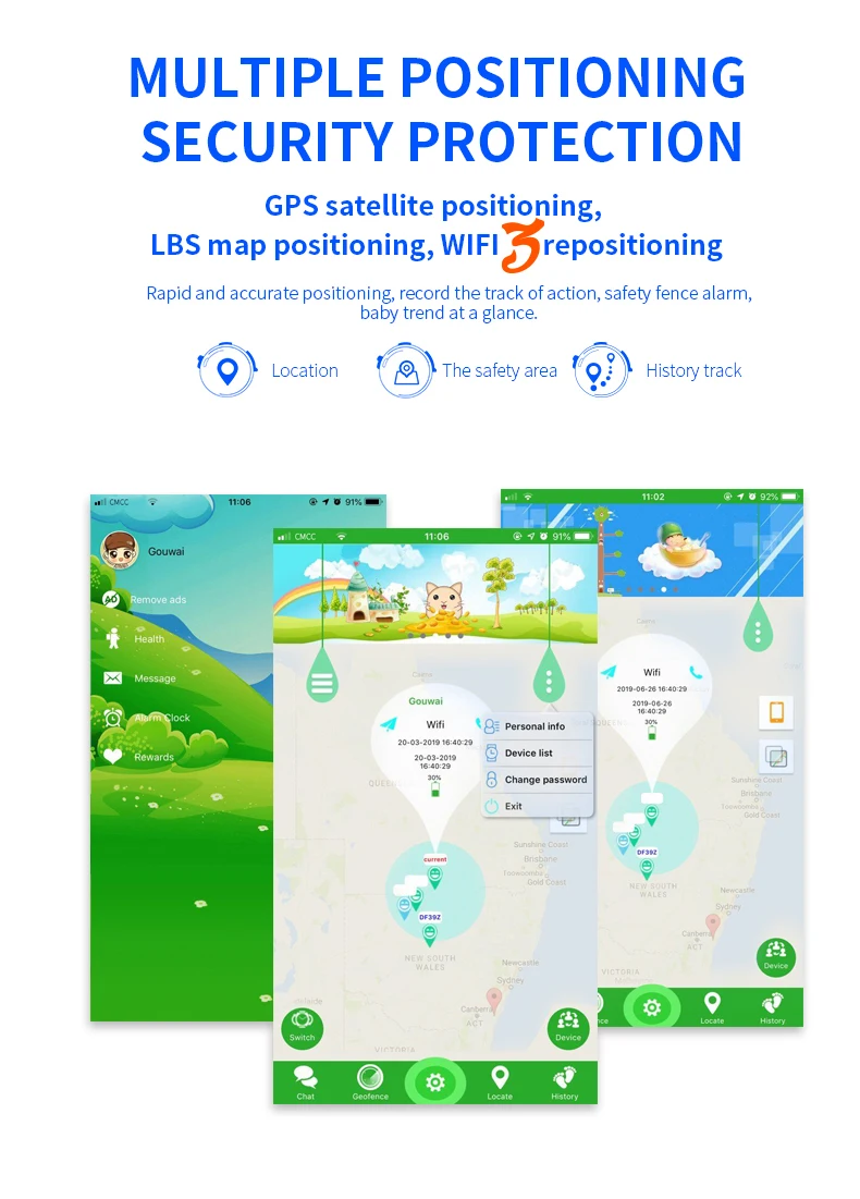 Greentiger DF33 4G умные часы Детские видео звонки gps Wi-Fi положение трекер SOS Удаленная камера IP67 водонепроницаемые детские безопасные часы