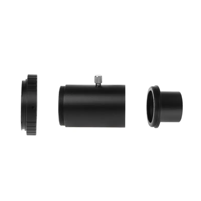 Aluminum T2 Adapter Telescope Extension Tube 1.25 inch Mount Thread T-Ring For Canon EOS Camera Accessories | Электроника