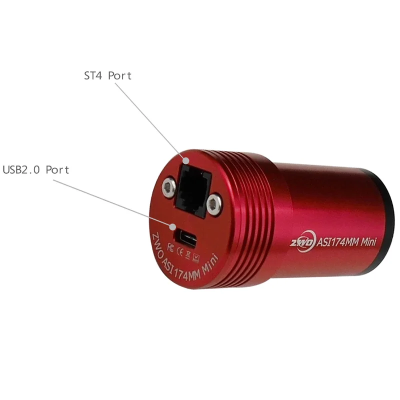 ZWO ASI174MM мини GPS навигация; астробой; Камера 1/1," USB2.0 TypeC ST4 руководство звезда