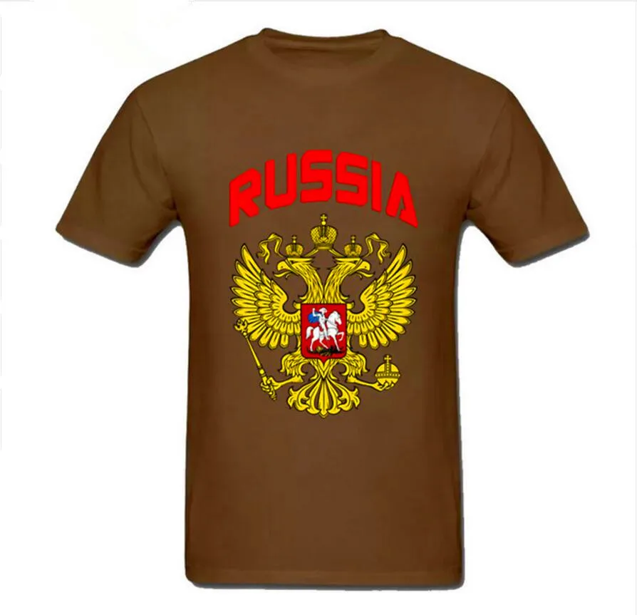 Модная футболка на заказ с изображением российского флага орла для женщин и