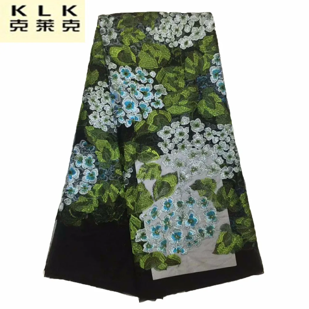 Nigerian lace fabrics embroidered African fabric 2017 high quality french net dresses flower wedding KL11-2 | Дом и сад