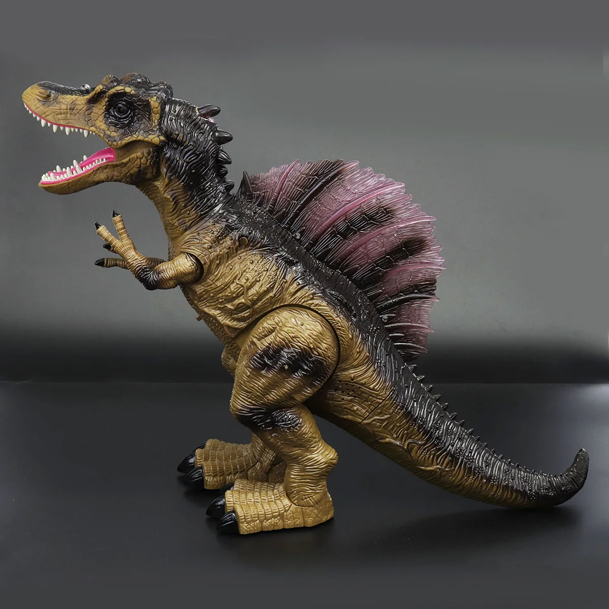 Spinosaurus Динозавр RC спинозавр динозавр тираннозавр рекс животных Smulation дистанционного Управление прогулочный электромобиль детей светильник спрей звук динобота игрушки - Цвет: Spinosaurus