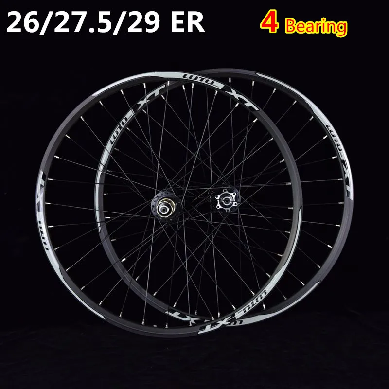 Велосипед wheelset MTB горный велосипед CNC передний 2 задний 4 герметичные подшипники
