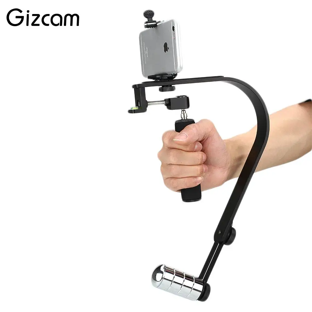 Gizcam камера из алюминиевого сплава стабилизатор мобильный телефона для камеры Gopro