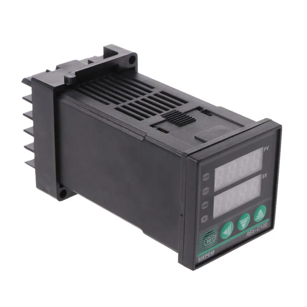 PID цифровой регулятор температуры REX-C100 0 до 400 градусов Цельсия K Тип вход SSR тестер выхода инструменты