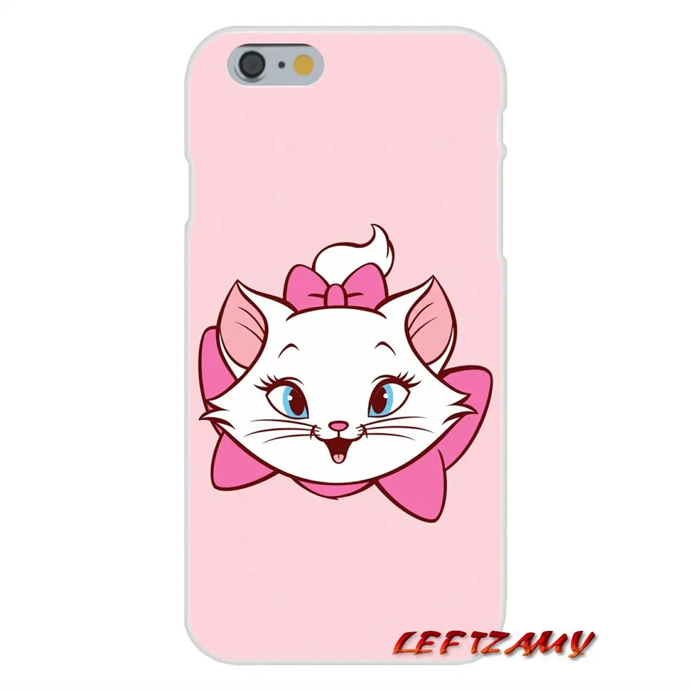 Мультфильм aristochats Мари аксессуары для телефона Чехлы samsung Galaxy S3 S4 S5 мини S6 S7 край S8