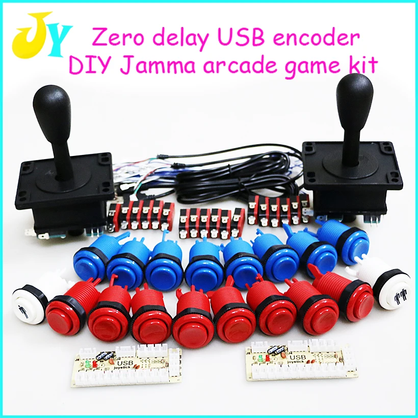 Комплект сделай сам для двух игроков USB кодировщик с нулевой задержкой ПК Raspberry pi