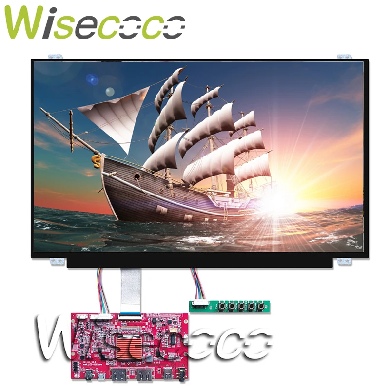 ЖК экран 15 6 дюйма 4k uhd тонкий дисплей 3840x2160 ips панель edp 40 pin 4 lane 2HDMI + DP плата аудио