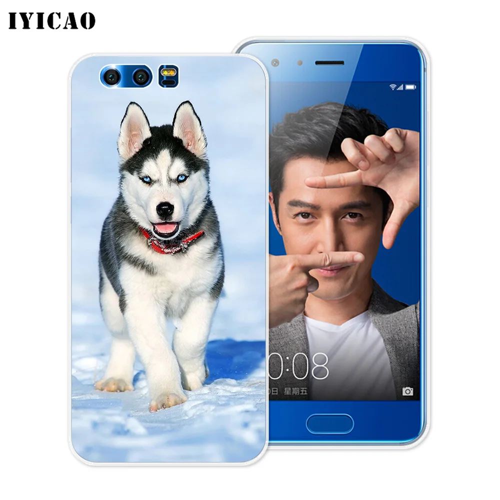 Мягкий силиконовый чехол IYICAO для Huawei Y9 Y7 Y6 Prime 2018 Honor 8C 8X8 9 10 Lite 7X 7C 6A 7A