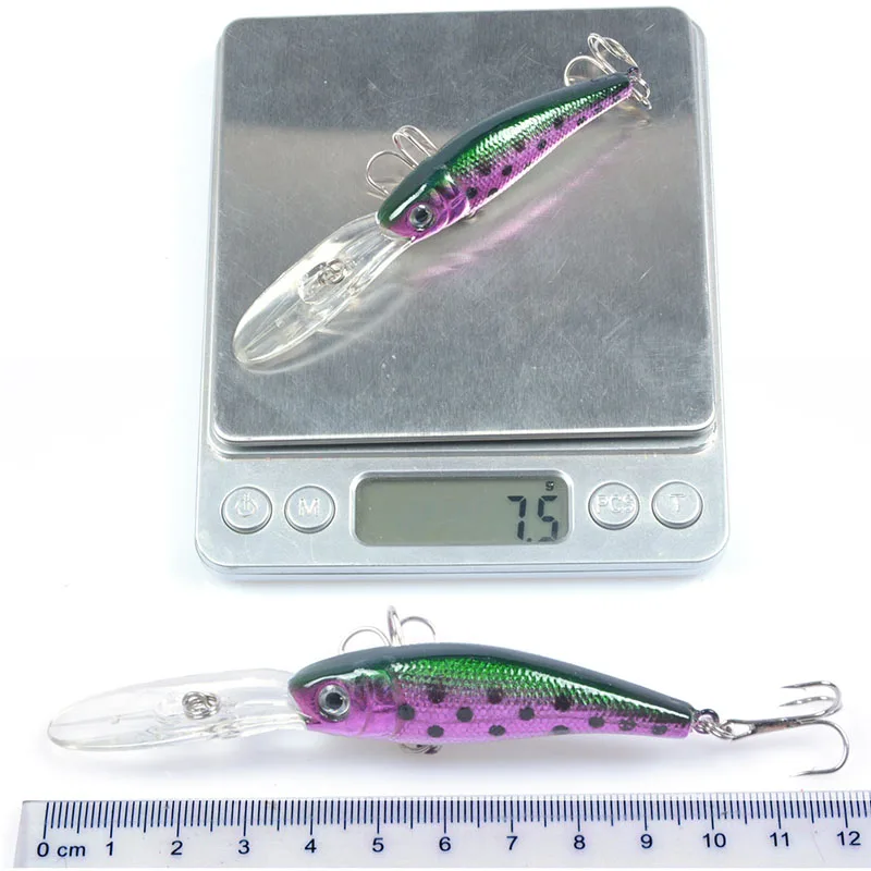 Рыболовная Приманка Minnow Expert 7 шт./лот 10 см/8 г приманка для плавания жесткая окуня