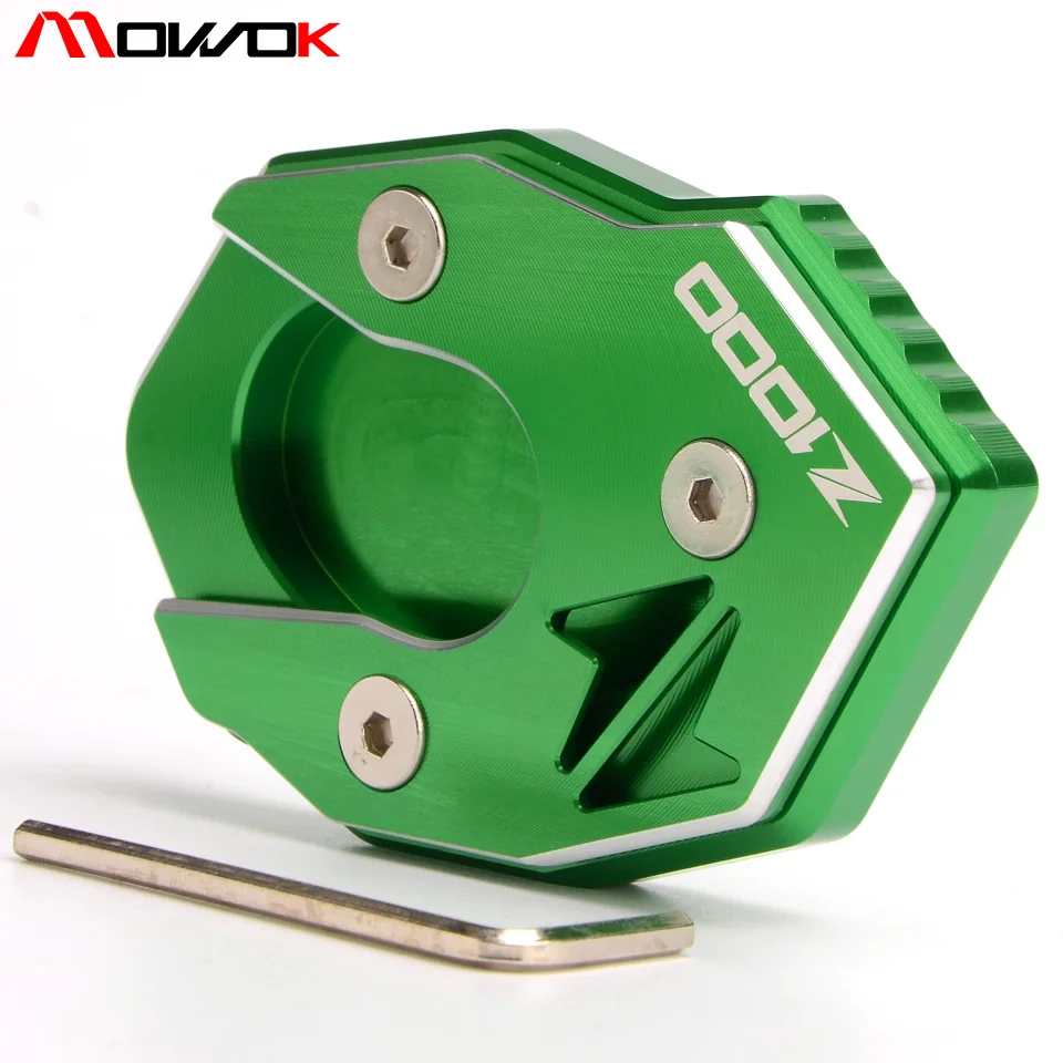 Боковая подставка для Kawasaki Z1000 2010 2011 2012 2013 2014 2015 2016 Z1000SX Kickstand Extension z1000 | Автомобили