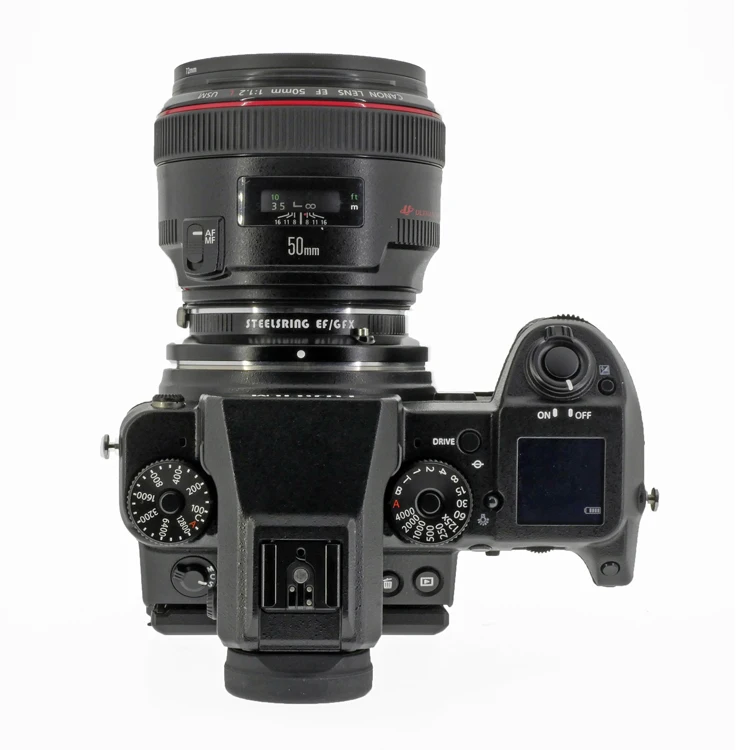 Steelsling EF-GFX камера с автофокусировкой адаптер объектива для Canon EF объектив для Fujifilm GFX объектив крепление камеры