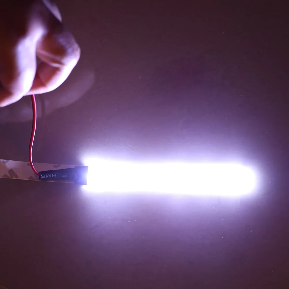 Гибкая Водонепроницаемая лента для автомобиля и мотоцикла 6 светодиодов