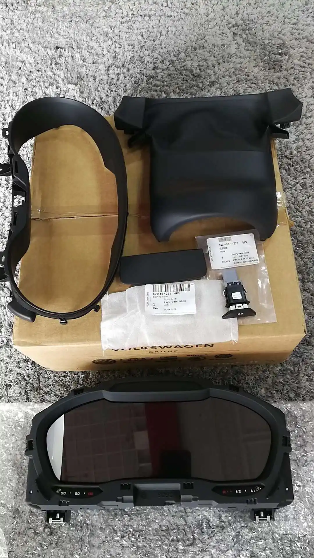 Для Audi A3 S3 RS3 Спидометр 8V0 920 790 Combi инструмент цифровой lcd виртуальный кластер MMI PLUS