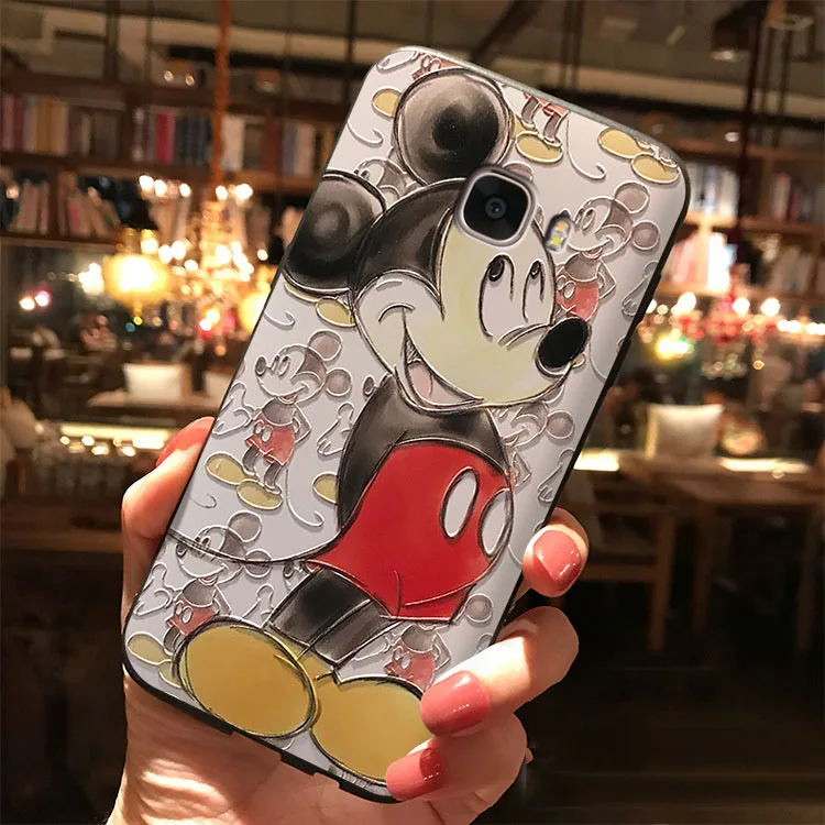 miqics 3D рельеф чехлы из ТПУ для Samsung Galaxy S8 S9 S10 плюс S10e A9 A8 A6 плюс A7 A5 A10 A30 A40 A50 S6 S7 Edge чехол - Цвет: miqics