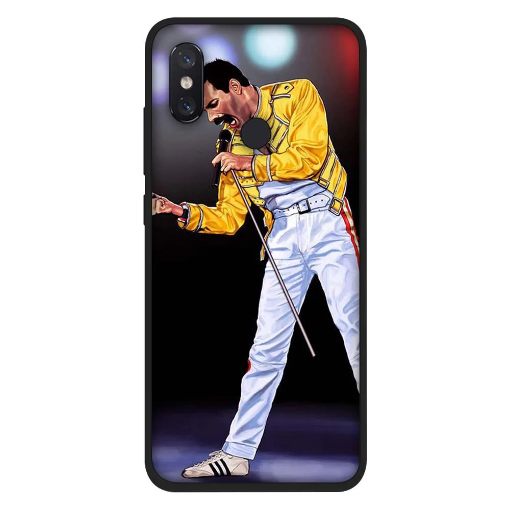 21 WEBBEDEPP Фредди Меркури Queen ремешок чехол для телефона из ТПУ с принтом "для Xiaomi mi 8 A2 Lite A1 9 SE mi x 2s Max мы собрали воедино 3 для POCOPHONE F1 мягкий чехол - Цвет: 21