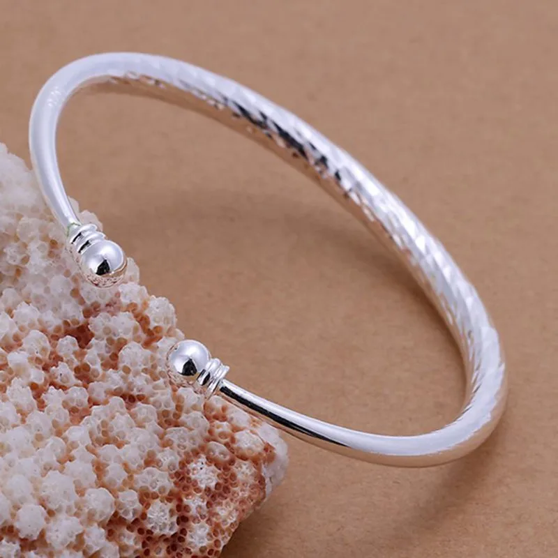 Серебряные ювелирные изделия с серебряным покрытием браслет bangle/vrnwflzo oojetpae|silver