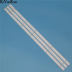 Светодиодная лента для подсветки телевизора Philips 32PHT450912 32PHT5301 32PHT410160, HD, 7 ламп 614 мм