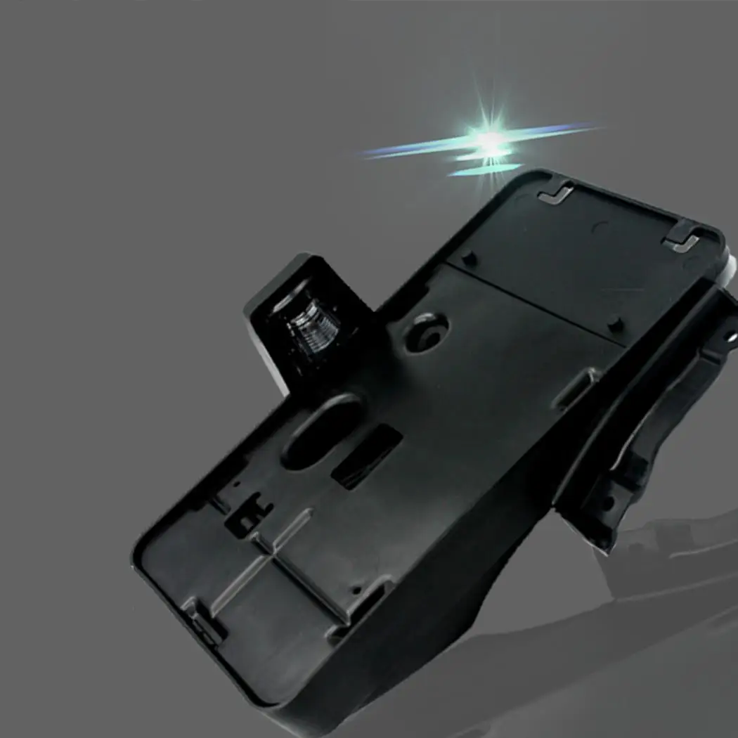 Car License Holder Crown Rear Daily Black Plate DC12V Geometric | Автомобили и мотоциклы