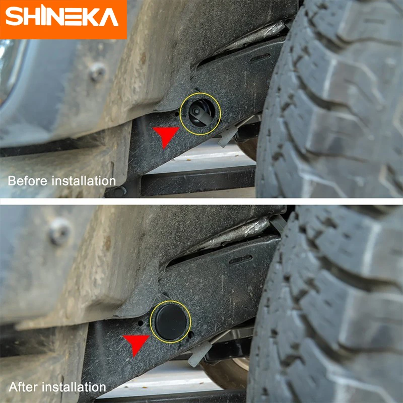 Съемная Водонепроницаемая рамка SHINEKA для автомобильного шасси заглушки от пыли с