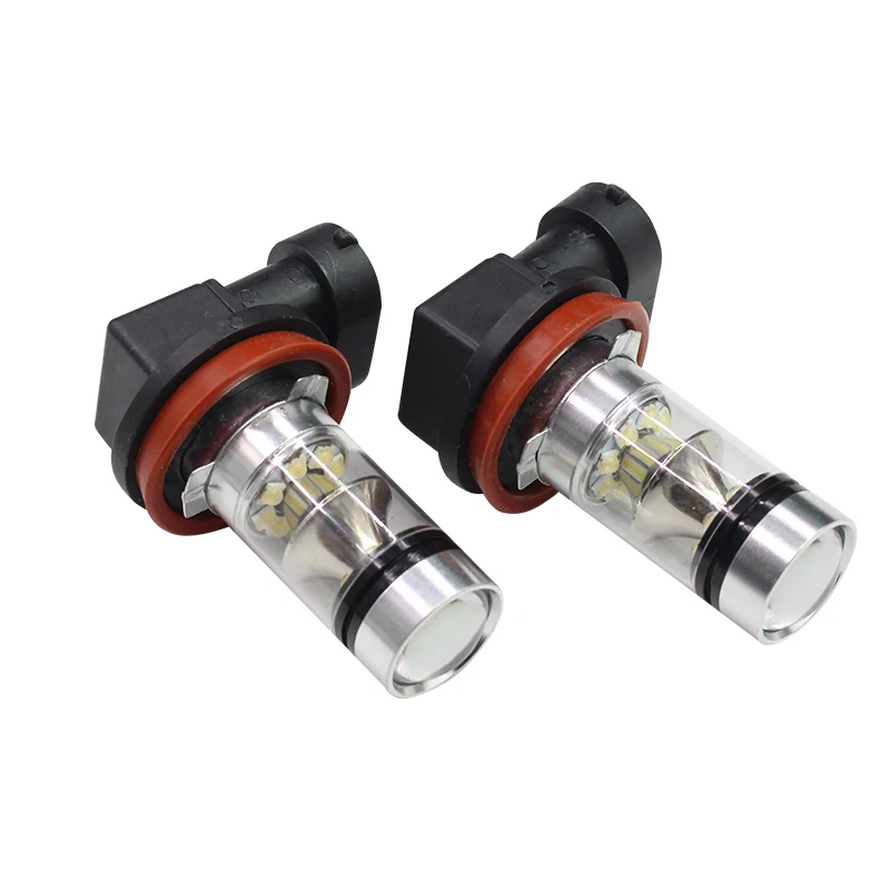 Cawanerl 100W H8 светильник 2200LM 6000K белые 20 SMD СВЕТОДИОДНЫЙ ные лампы Автомобильные