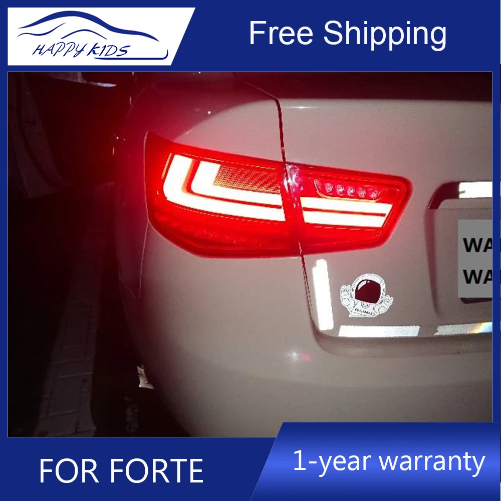 Автостайлинг задние фонари для Kia Forte 2009-2012 светодиодные противотуманные фары DRL