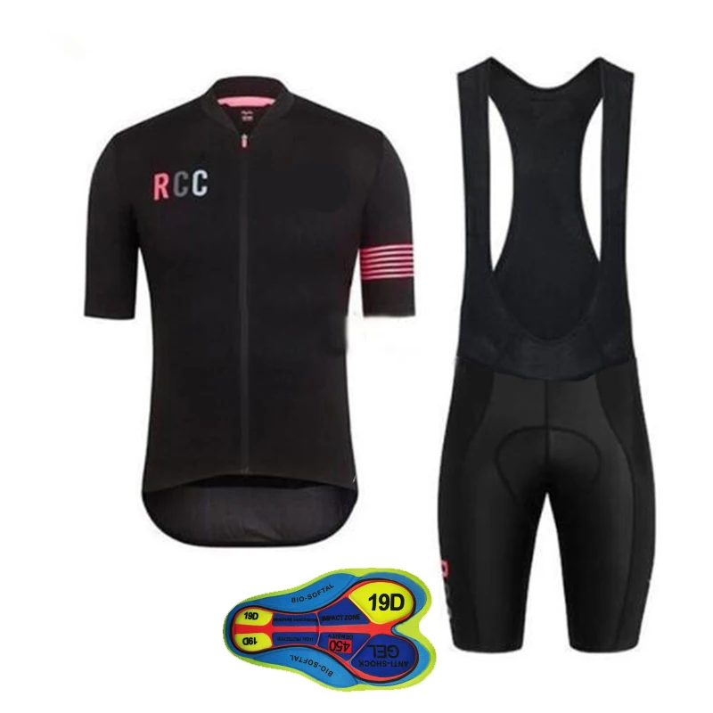 RCC Pro Cycling Jersey Set Summer MTB Bicycle Clothing Maillot Ropa Ciclismo Polyester Racing Bike Clothes Cycling Set