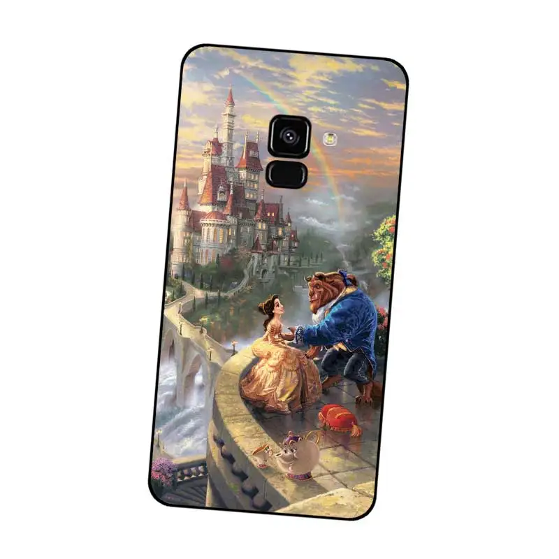 P012 Красота Зверь Черный силиконовый чехол для Samsung Galaxy J2 J3 J4 J5 J6 J7 J8 Pro Plus Prime 2018 2017 |