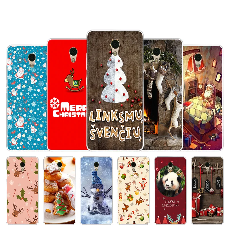 Силиконовый чехол для Lenovo Vibe P2 Phone Christmas Season дизайнерская задняя крышка P 2