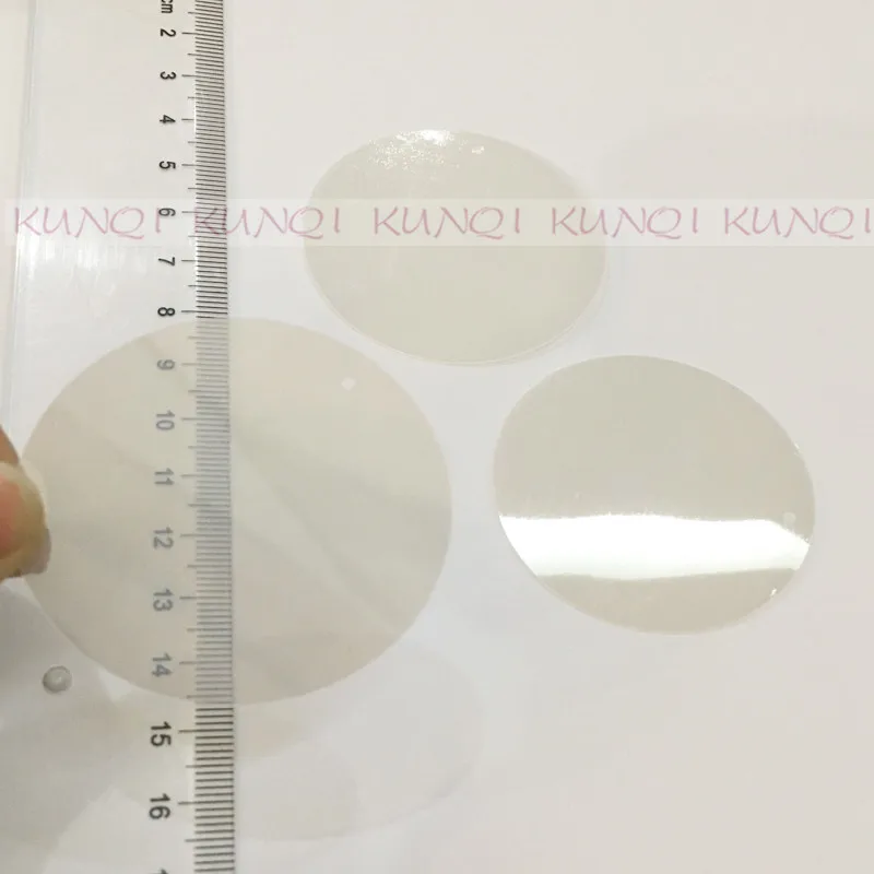 Круглая блестящая пайетка с голограммой 50 мм | Дом и сад